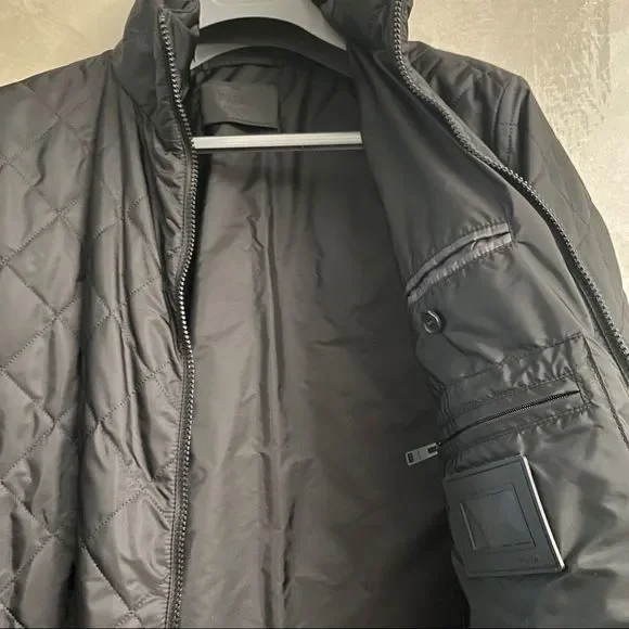 PRADA Men’s Nylon Gabardine Double Layer Jacket